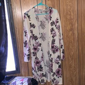 Floral cardigan